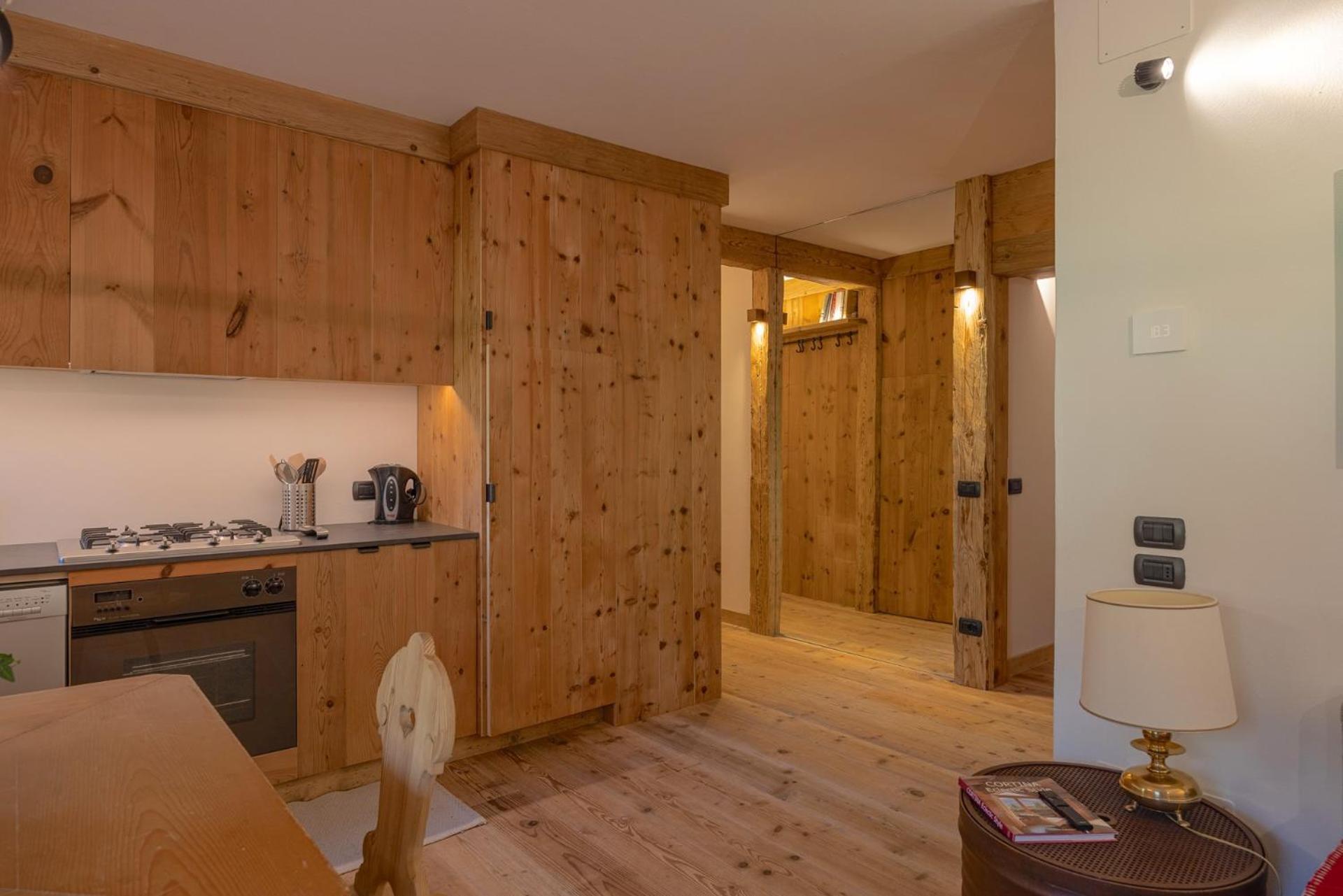 Apartmán Casa Betulla Cortina dʼAmpezzo Exteriér fotografie